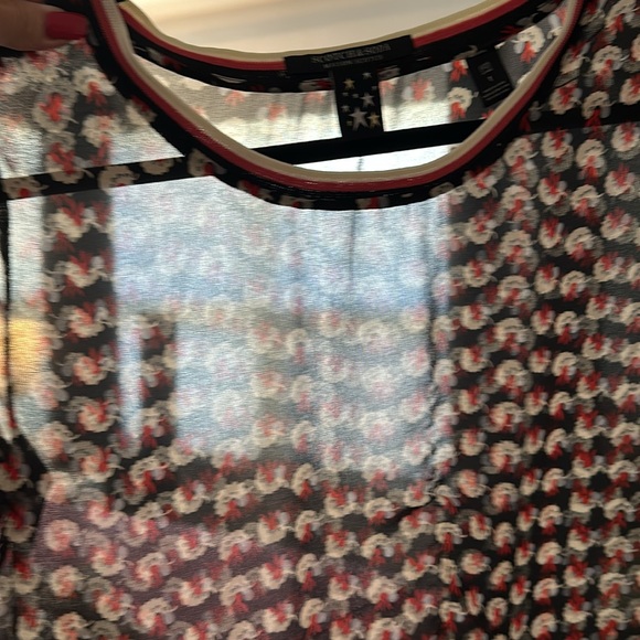 Scotch & Soda Madison Scotch gorgeous, semi sheer blouse S - Picture 6 of 10